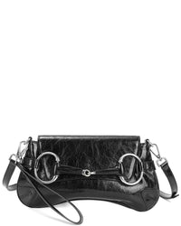 Tiffany & Fred Paris Metallic Leather Shoulder Bag