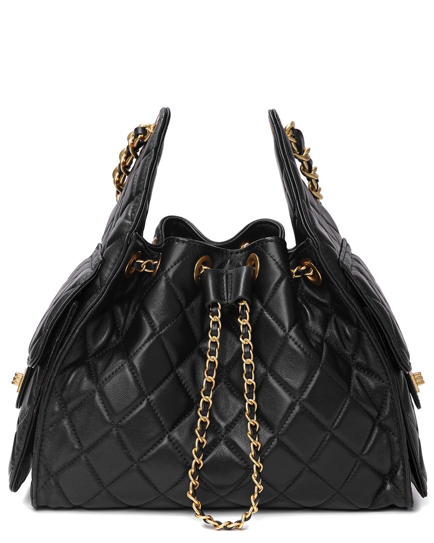Tiffany & Fred Paris Tiffany & Fred Paris Quilted Leather Shoulder Bag