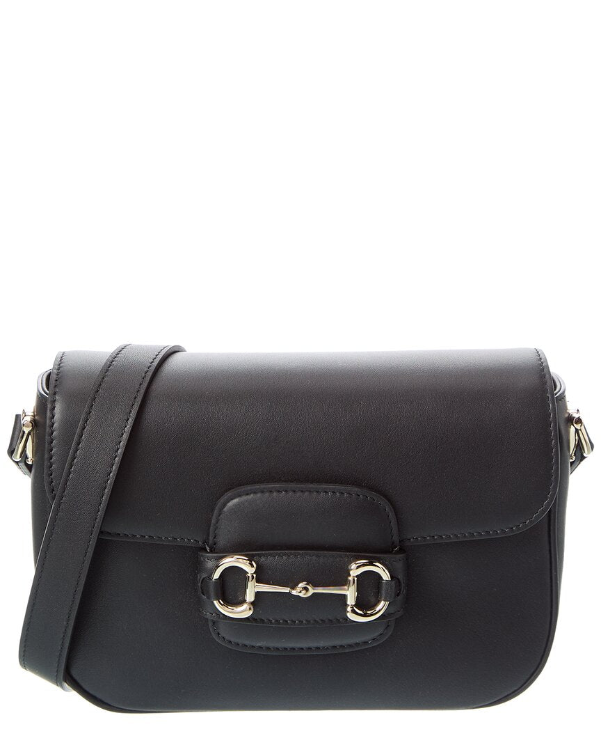 Gucci Horsebit 1955 Soft Small Top Handle Leather Shoulder Bag