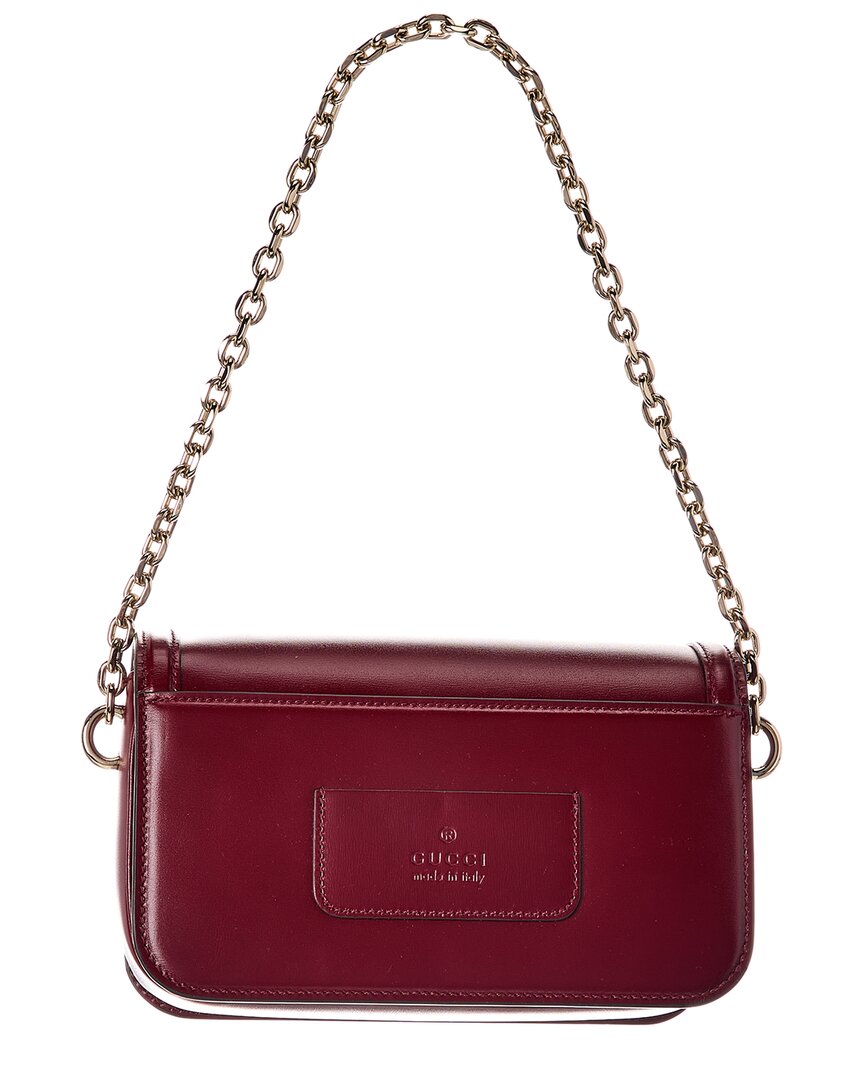 Gucci Go Small Leather Shoulder Bag