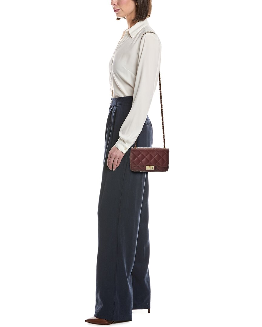 Persaman New York Cynthia Quilted Leather Crossbody