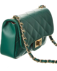 Persaman New York Cynthia Quilted Leather Crossbody