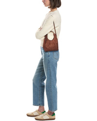 Persaman New York Suede Hobo Bag