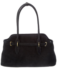 Persaman New York Shoulder Suede Bag