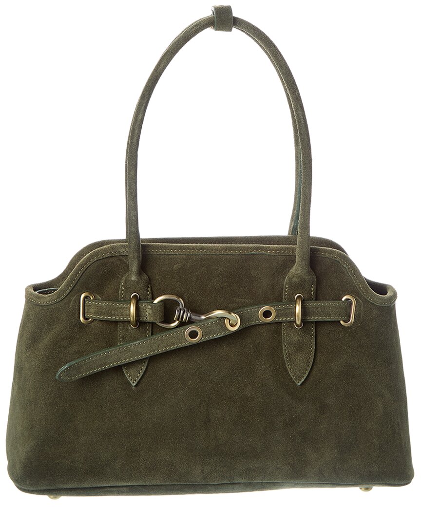 Persaman New York Shoulder Suede Bag