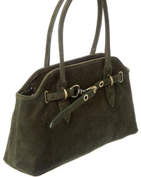 Persaman New York Shoulder Suede Bag