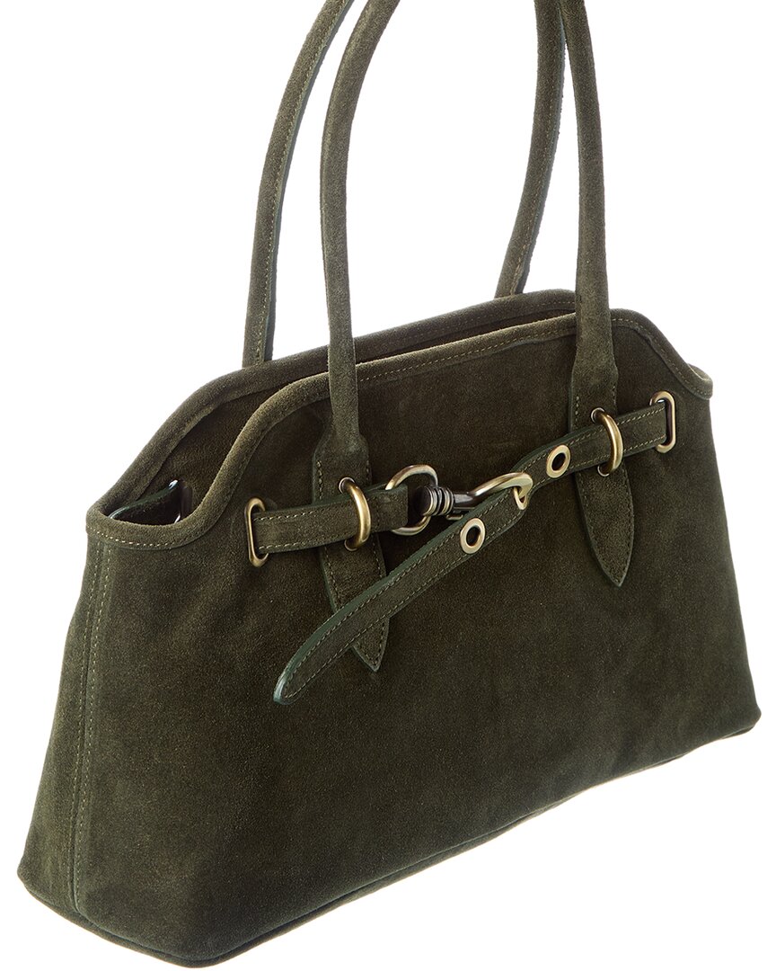 Persaman New York Shoulder Suede Bag