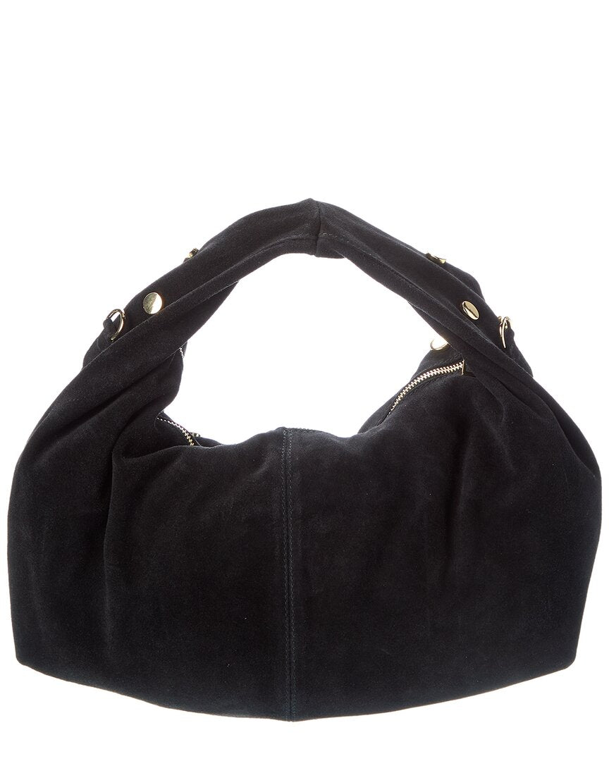 Persaman New York Studded Suede Hobo