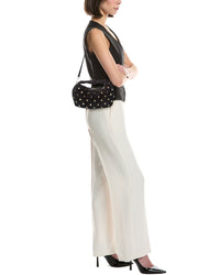 Persaman New York Studded Suede Hobo