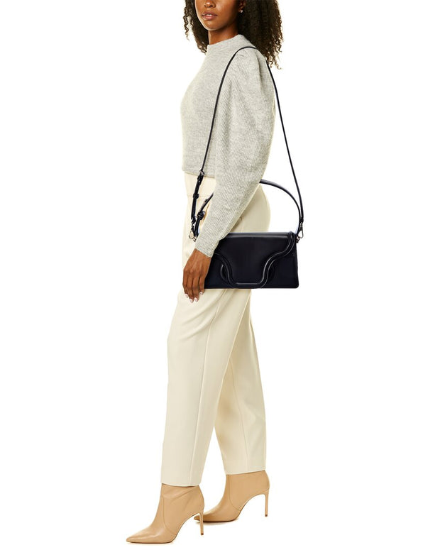 Valentino Toile Iconographe Le Grand Deuxieme Leather Shoulder Bag