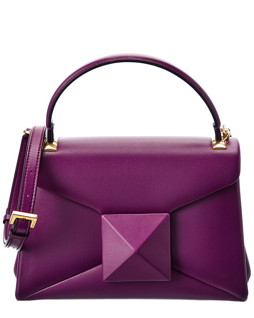 Valentino Maxi Stud Leather Shoulder Bag