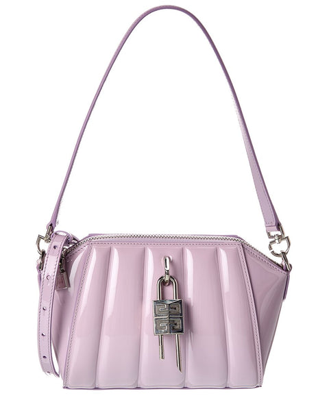 Givenchy Antigona Lock Mini Patent Shoulder Bag – Bluefly