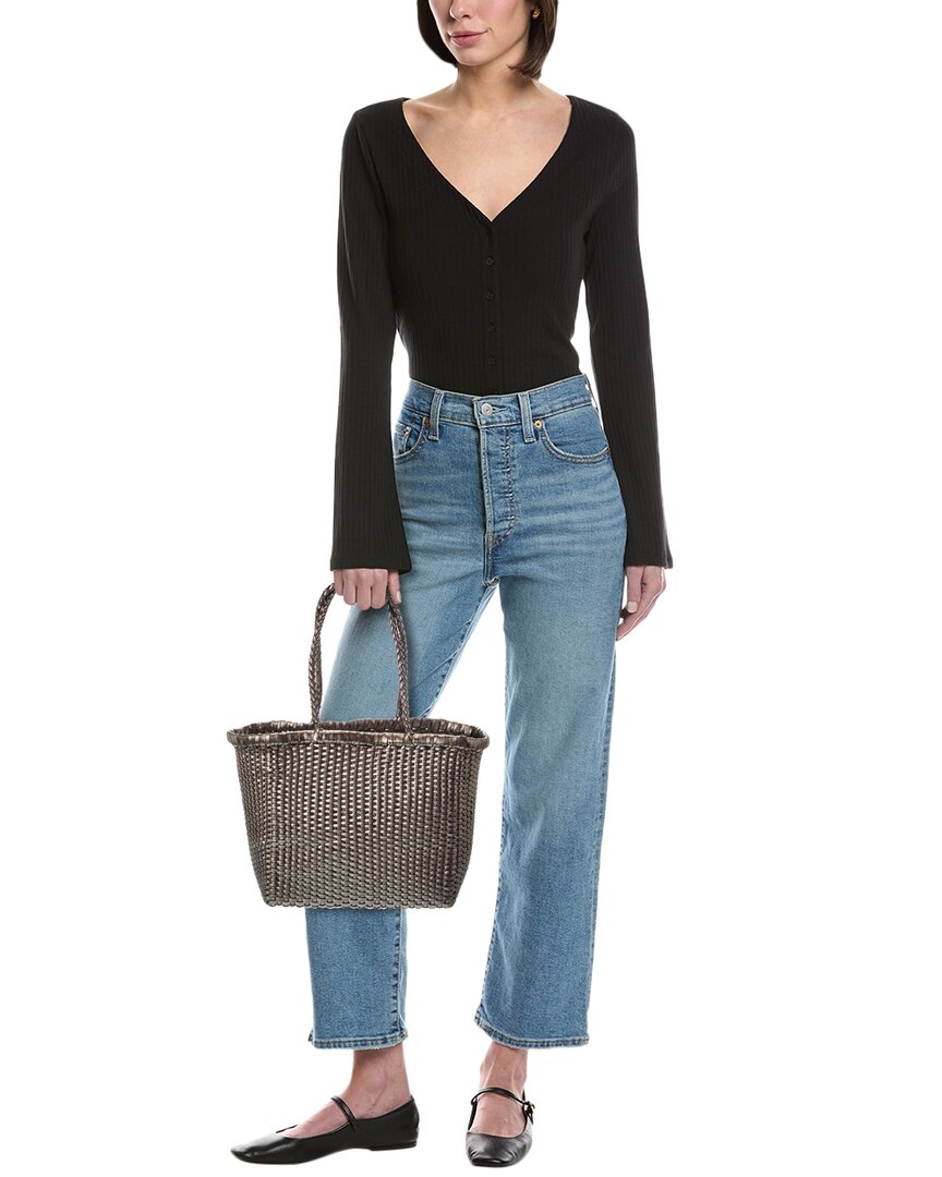Dragon Diffusion Dragon Diffusion B Weave Small Leather Tote