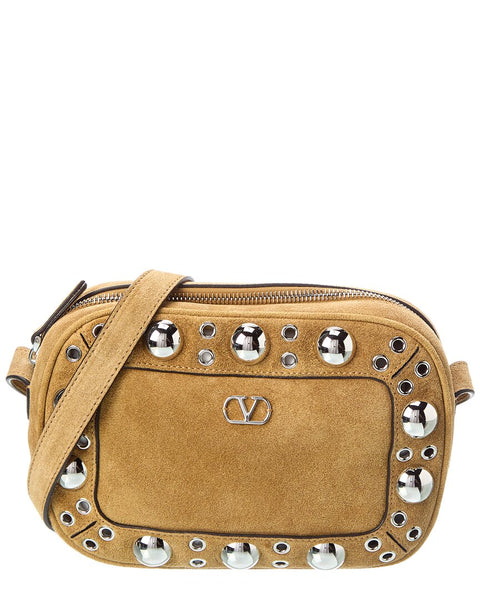 Valentino Nellcote Suede Crossbody – Bluefly
