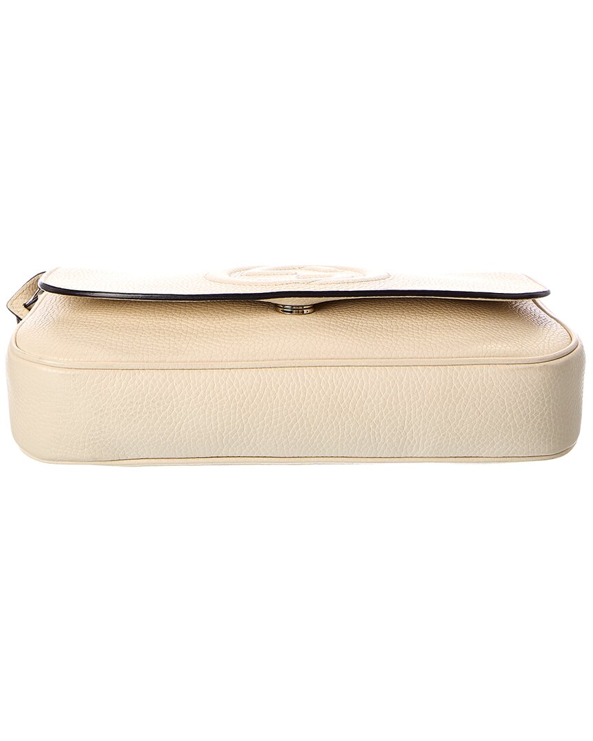Gucci Gucci White Leather Soho Crossbody (Authentic Pre-Loved)
