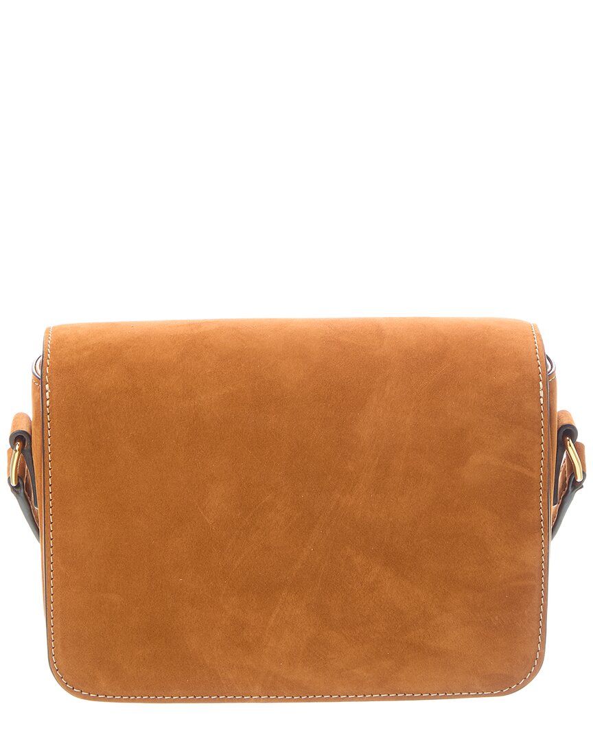 Celine Teen Triomphe Suede Shoulder Bag