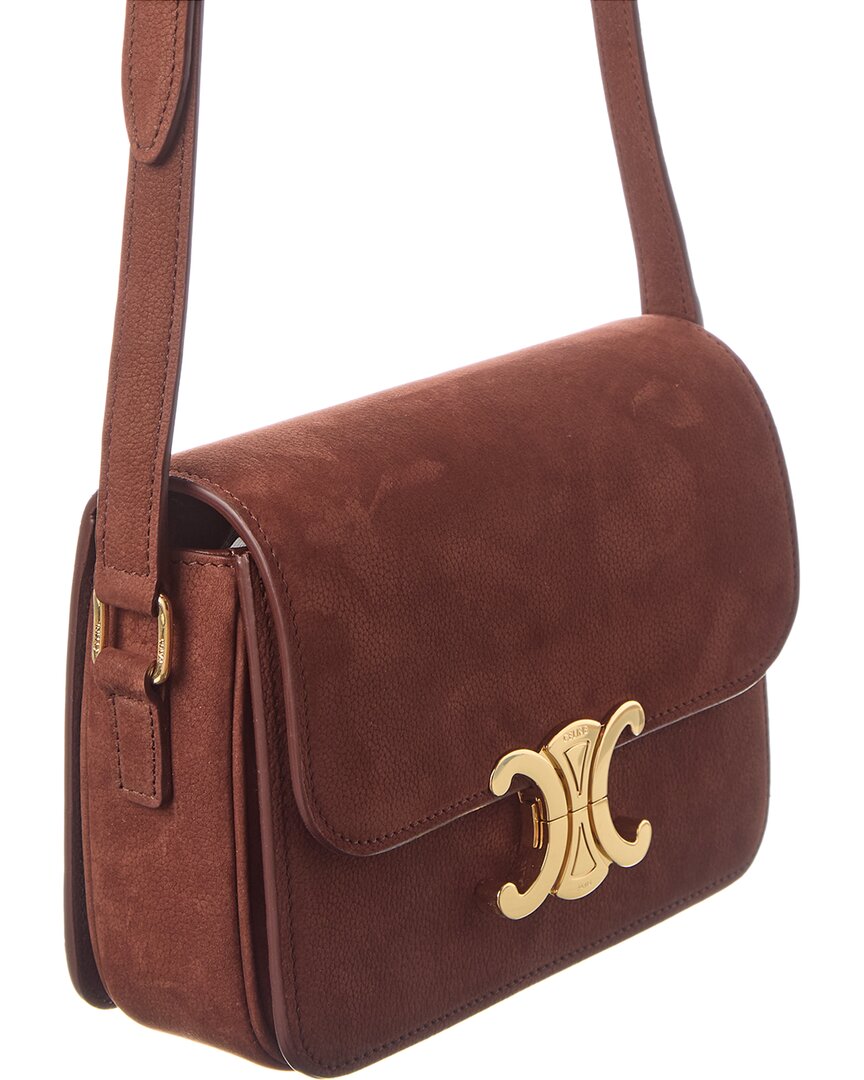 Celine Teen Triomphe Leather Shoulder Bag
