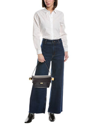 Jacquemus The Rond Carre Leather Shoulder Bag