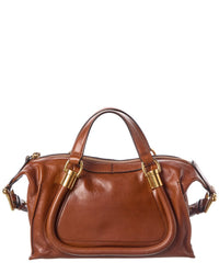 Chloé Chloé Paraty 24 Small Leather Shoulder Bag