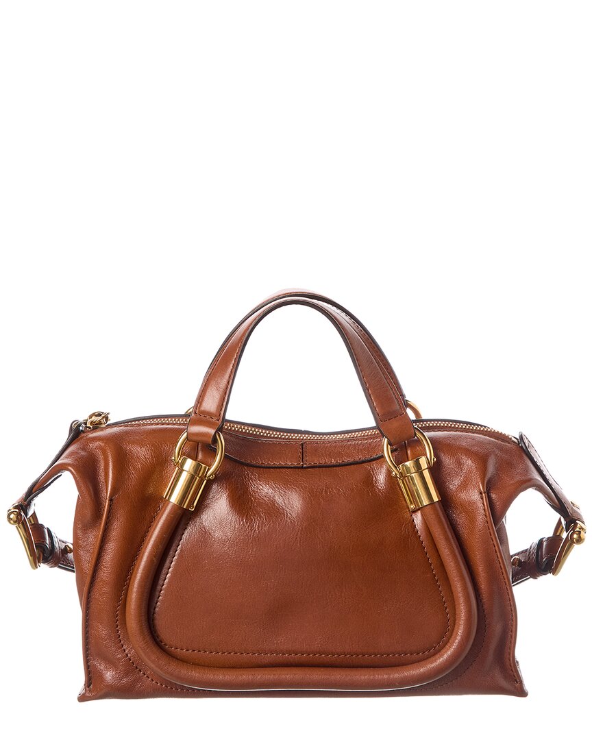 Chloé Chloé Paraty 24 Small Leather Shoulder Bag