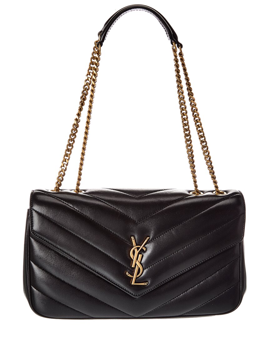 Saint Laurent Saint Laurent Loulou Medium Leather Shoulder Bag