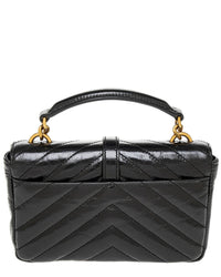 Saint Laurent Saint Laurent College Mini Leather Shoulder Bag