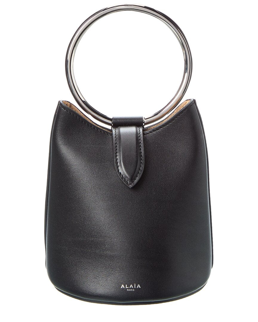 Alaïa Leather Bucket Bag