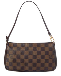 Louis Vuitton Louis Vuitton Brown Damier Ebene Coated Canvas Navona (Authentic Pre-Loved)