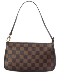 Louis Vuitton Louis Vuitton Brown Damier Ebene Coated Canvas Navona (Authentic Pre-Loved)