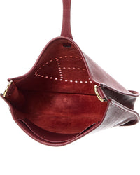 Hermès Rouge Togo Leather Evelyne Pm (Authentic Pre-Loved)