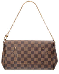 Louis Vuitton Brown Damier Ebene Favorite Mm (Authentic Pre-Loved)