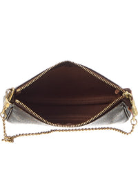 Louis Vuitton Brown Monogram Canvas Mini Pochette Accessoires (Authentic