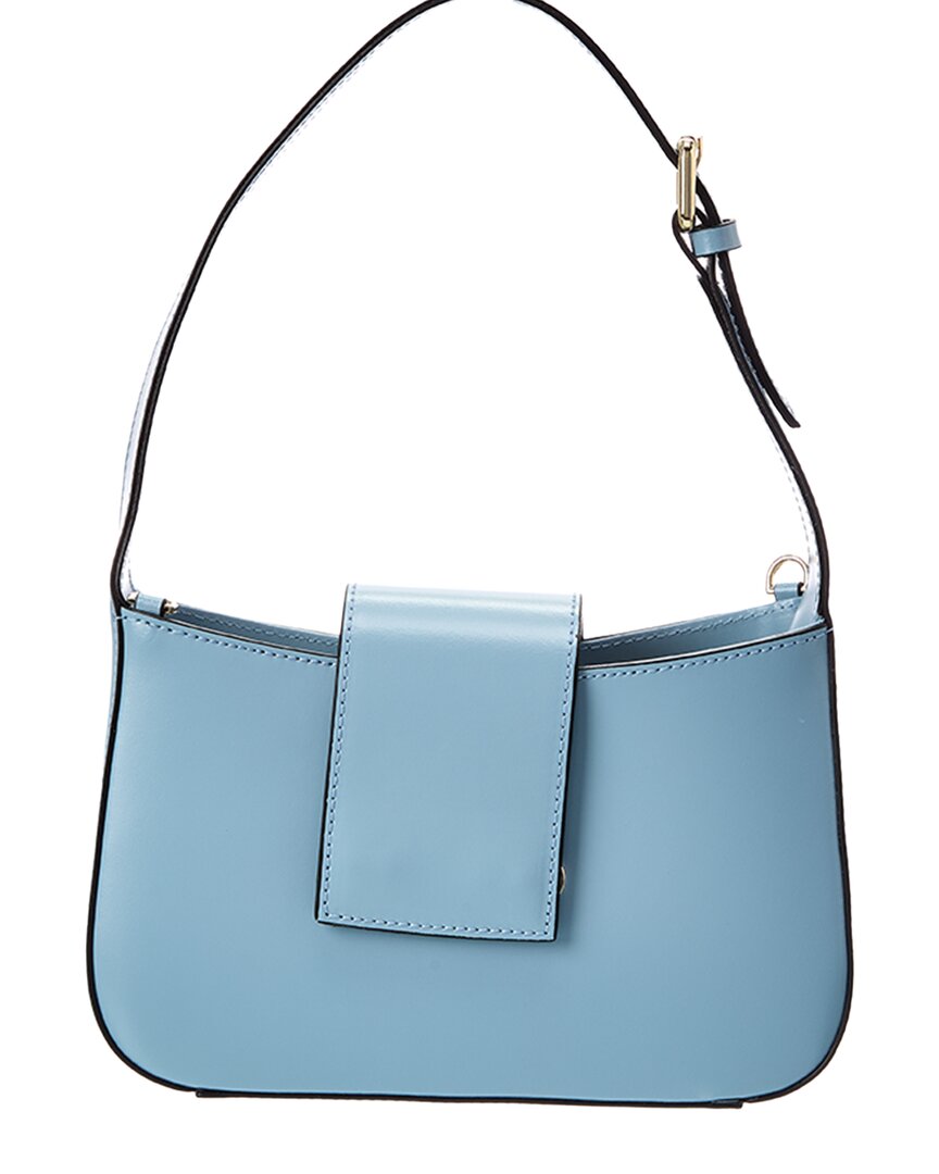 Valentino By Mario Valentino Kai Super V Leather Shoulder Bag