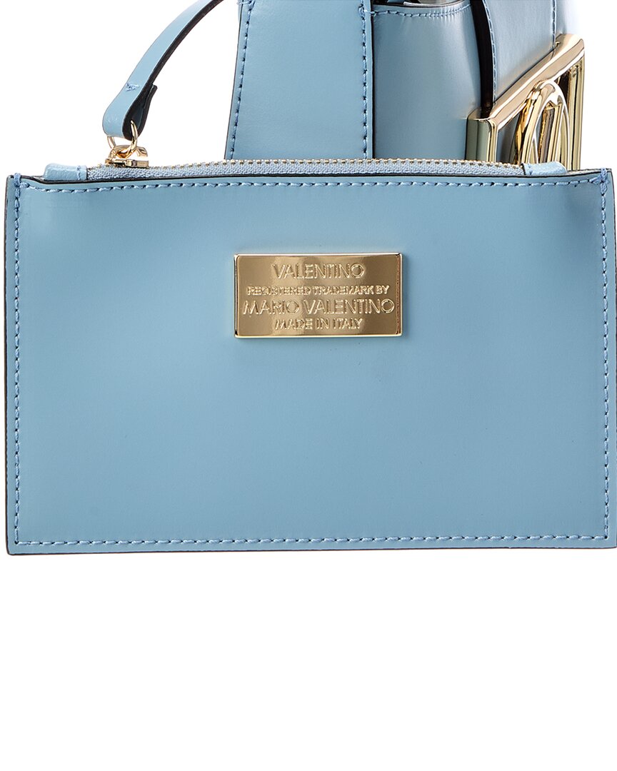 Valentino By Mario Valentino Kai Super V Leather Shoulder Bag