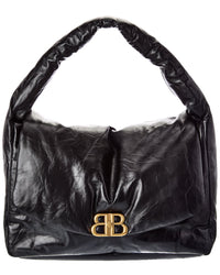 Balenciaga Balenciaga Monaco Large Leather Shoulder Bag