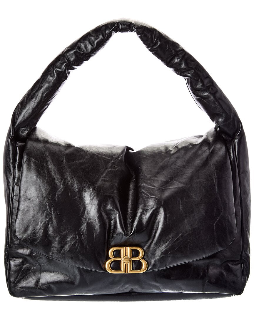 Balenciaga Balenciaga Monaco Large Leather Shoulder Bag