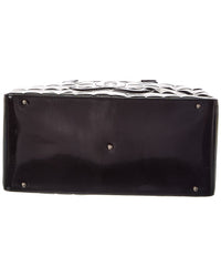 Chanel Black Quilted Patent Leather Chocolate Bar (Authentic Pre-Loved)