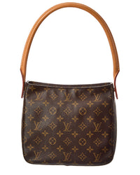 Louis Vuitton Brown Monogram Canvas Looping Mm (Authentic Pre-Loved)