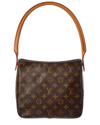 Louis Vuitton Brown Monogram Canvas Looping Mm (Authentic Pre-Loved)