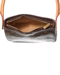 Louis Vuitton Brown Monogram Canvas Looping Mm (Authentic Pre-Loved)