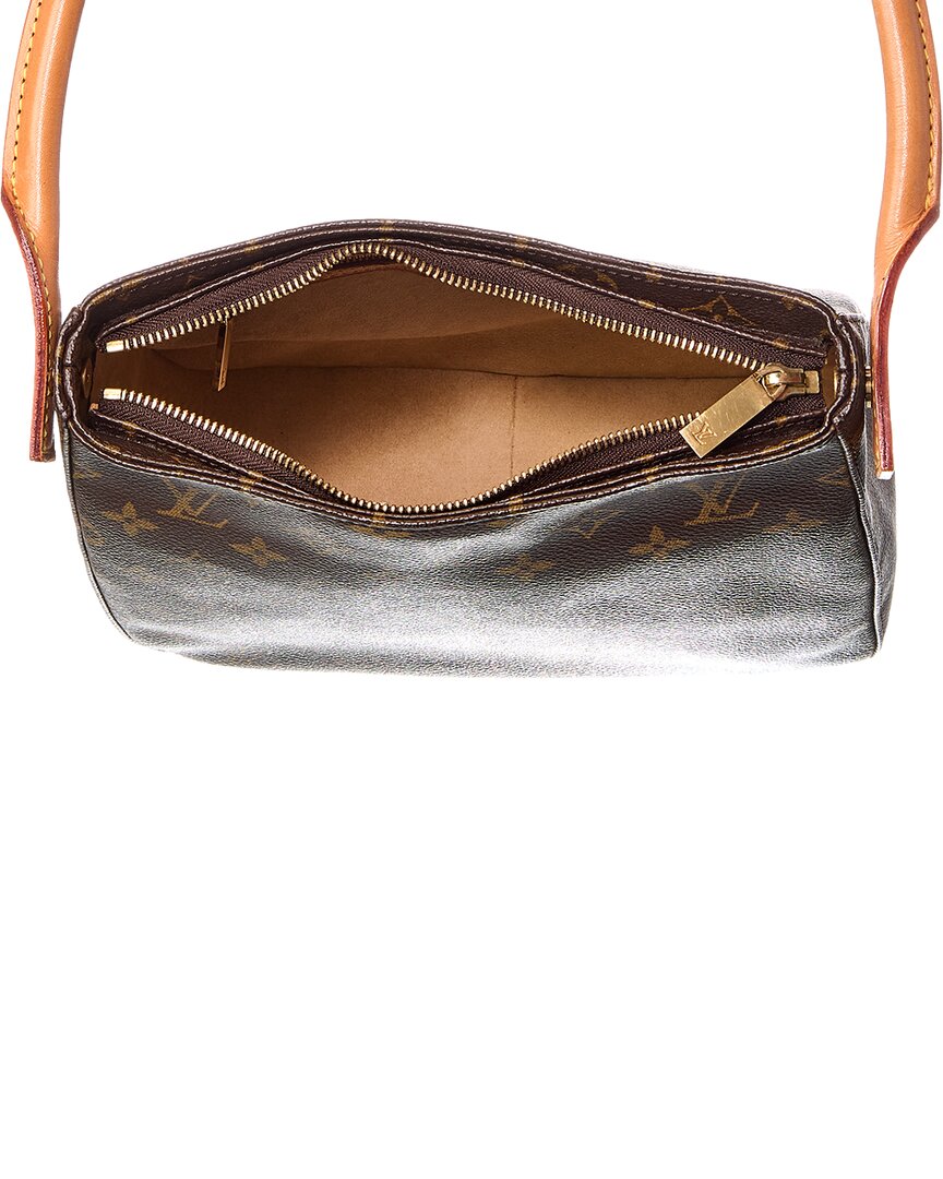 Louis Vuitton Brown Monogram Canvas Looping Mm (Authentic Pre-Loved)