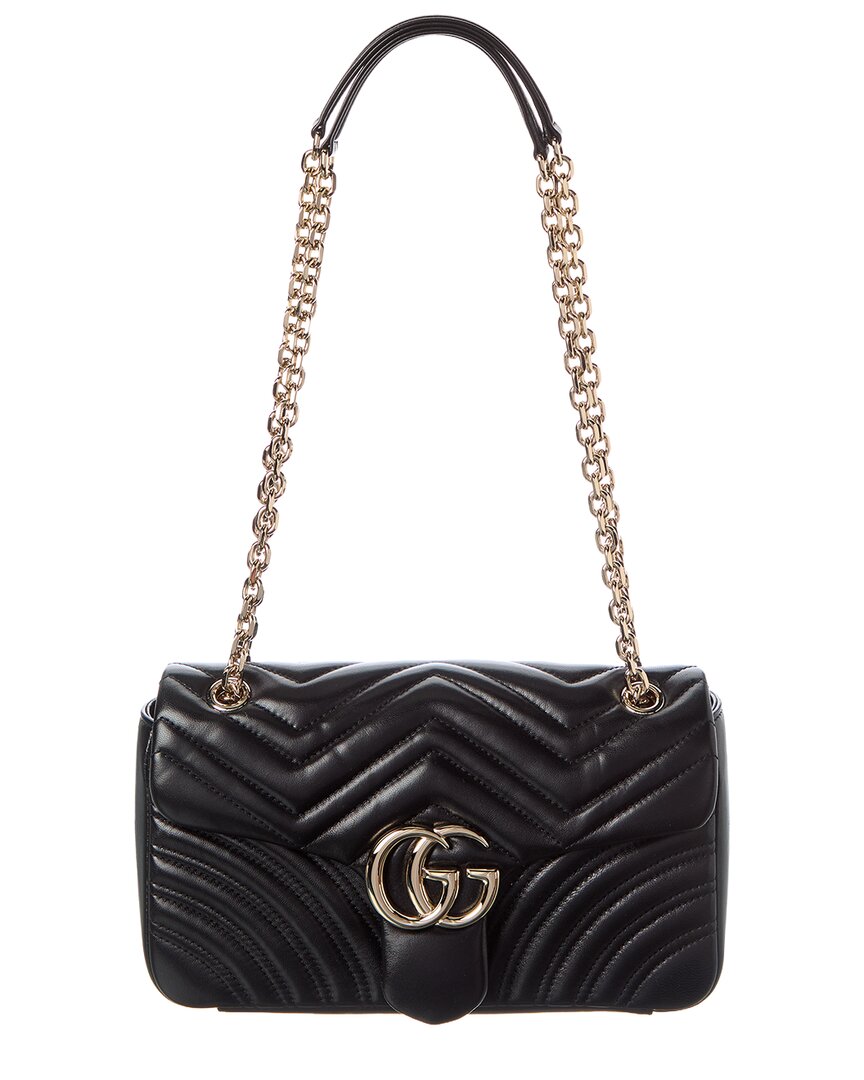 Gucci Gucci Gg Marmont Leather Shoulder Bag
