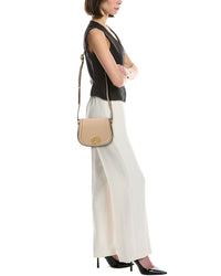 Chloé Chloé Horse Medal Leather Shoulder Bag