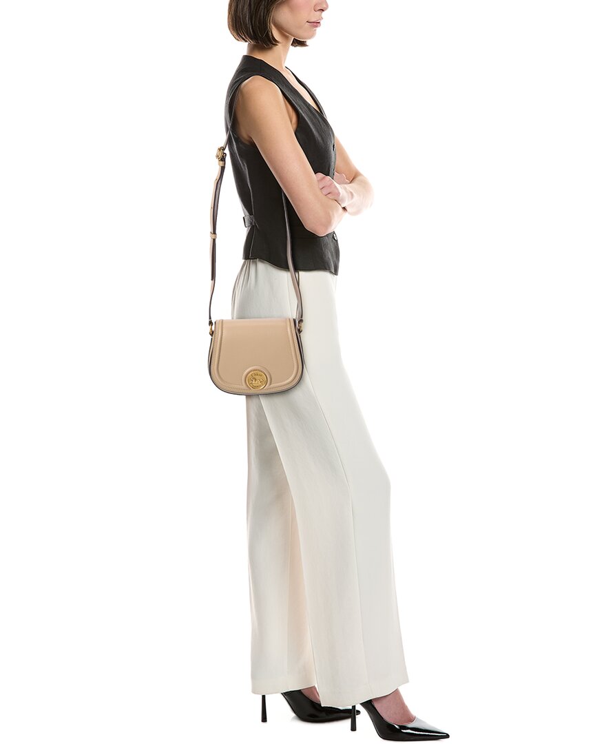 Chloé Chloé Horse Medal Leather Shoulder Bag