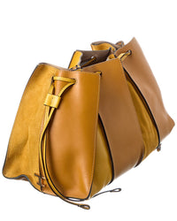 Tod’S Leather & Suede Shoulder Bag