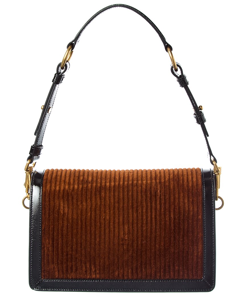 Tod’S Leather & Haircalf Shoulder Bag