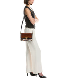 Tod’S Leather & Haircalf Shoulder Bag