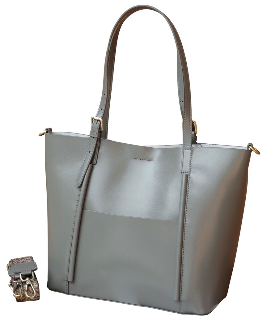 BELLA DESERT Bella Desert Leather Tote