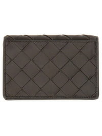 Bottega Veneta Women Porta Biglietti Da Visita Intrecciato