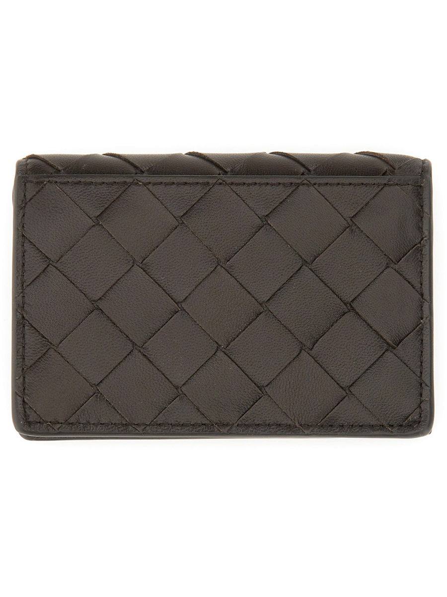 Bottega Veneta Women Porta Biglietti Da Visita Intrecciato